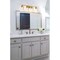 Z-Lite Analia Vanity, 4-Light, 36 In.W x 7.5 In.L x 9.25 In.H, Modern Gold/Clear Ribbed 1101-4V-MGLD - alternate 4